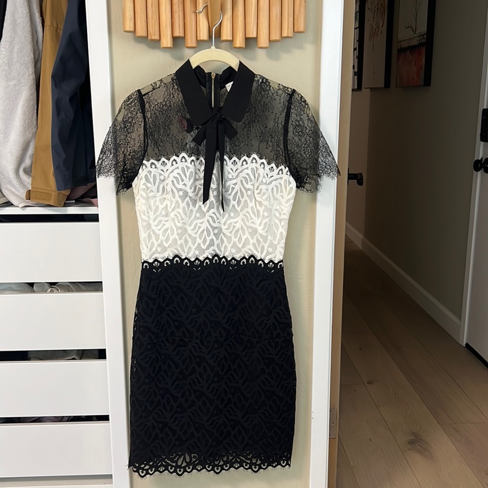 Sandro classic lace dress